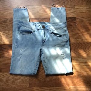 Light washed American Eagle jeans